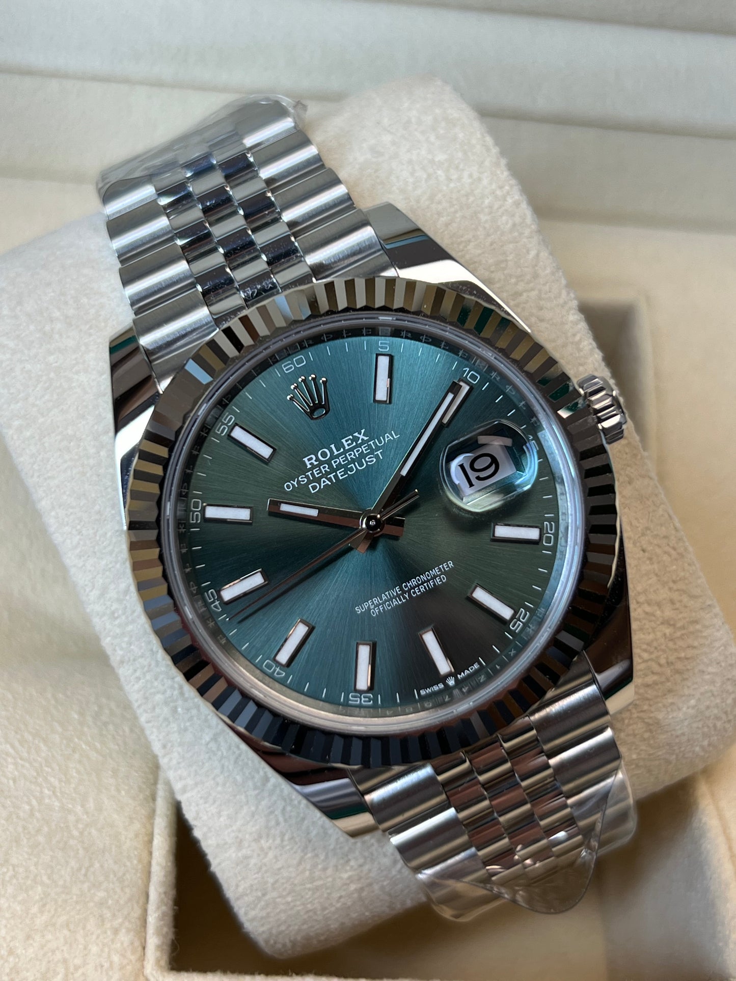 Rolex Datejust 41 “Mint”, 2024