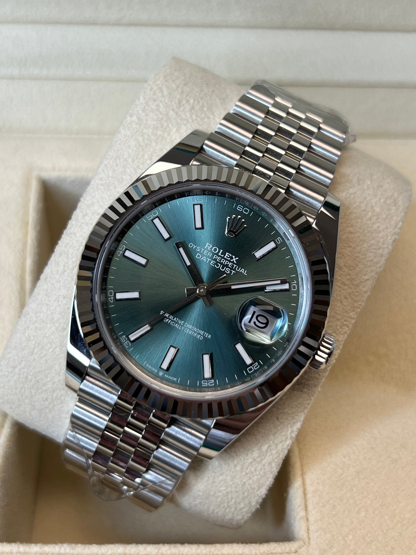 Rolex Datejust 41 “Mint”, 2024