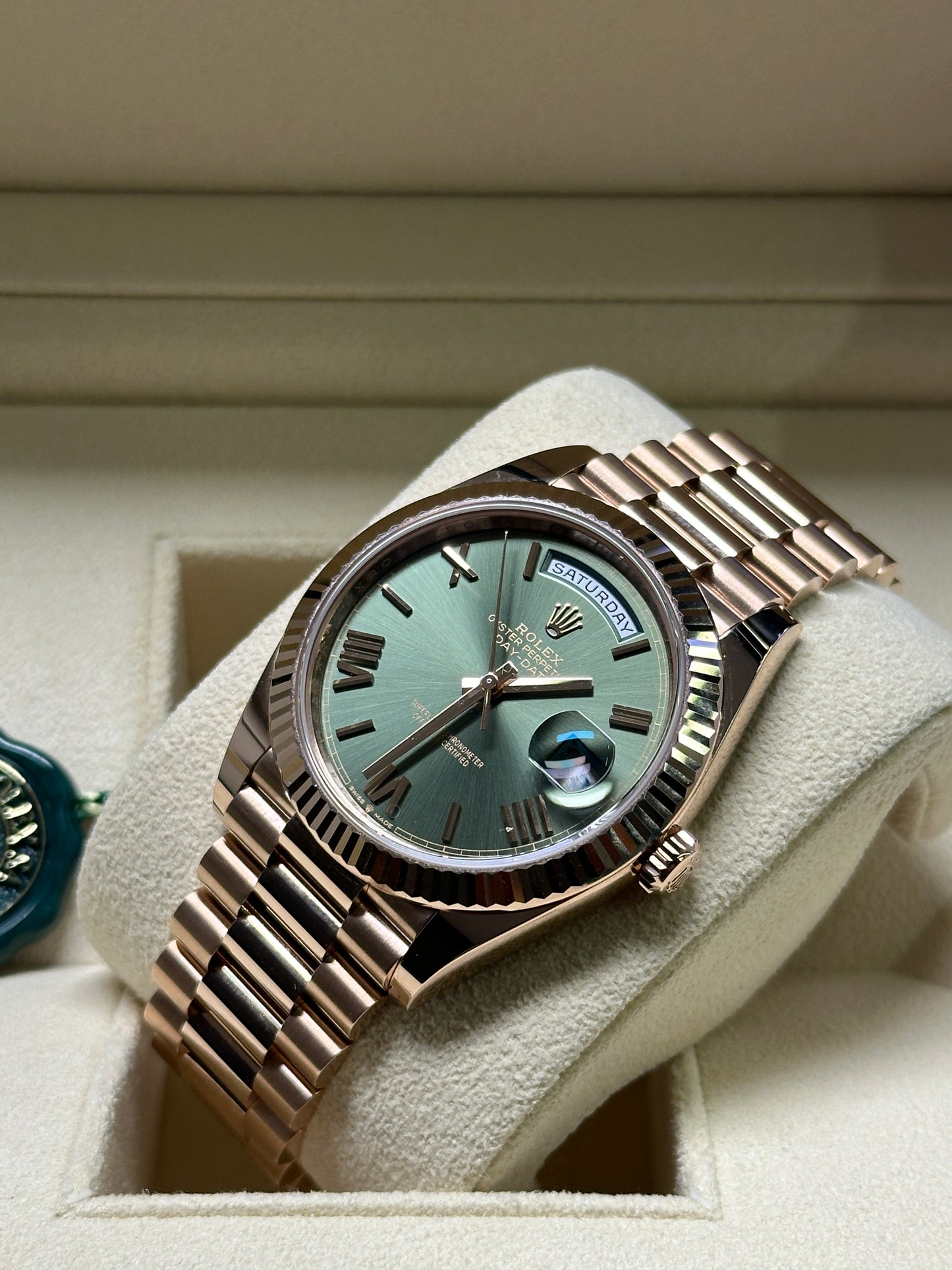 Rolex Day-Date 40 “Olive”, 2024