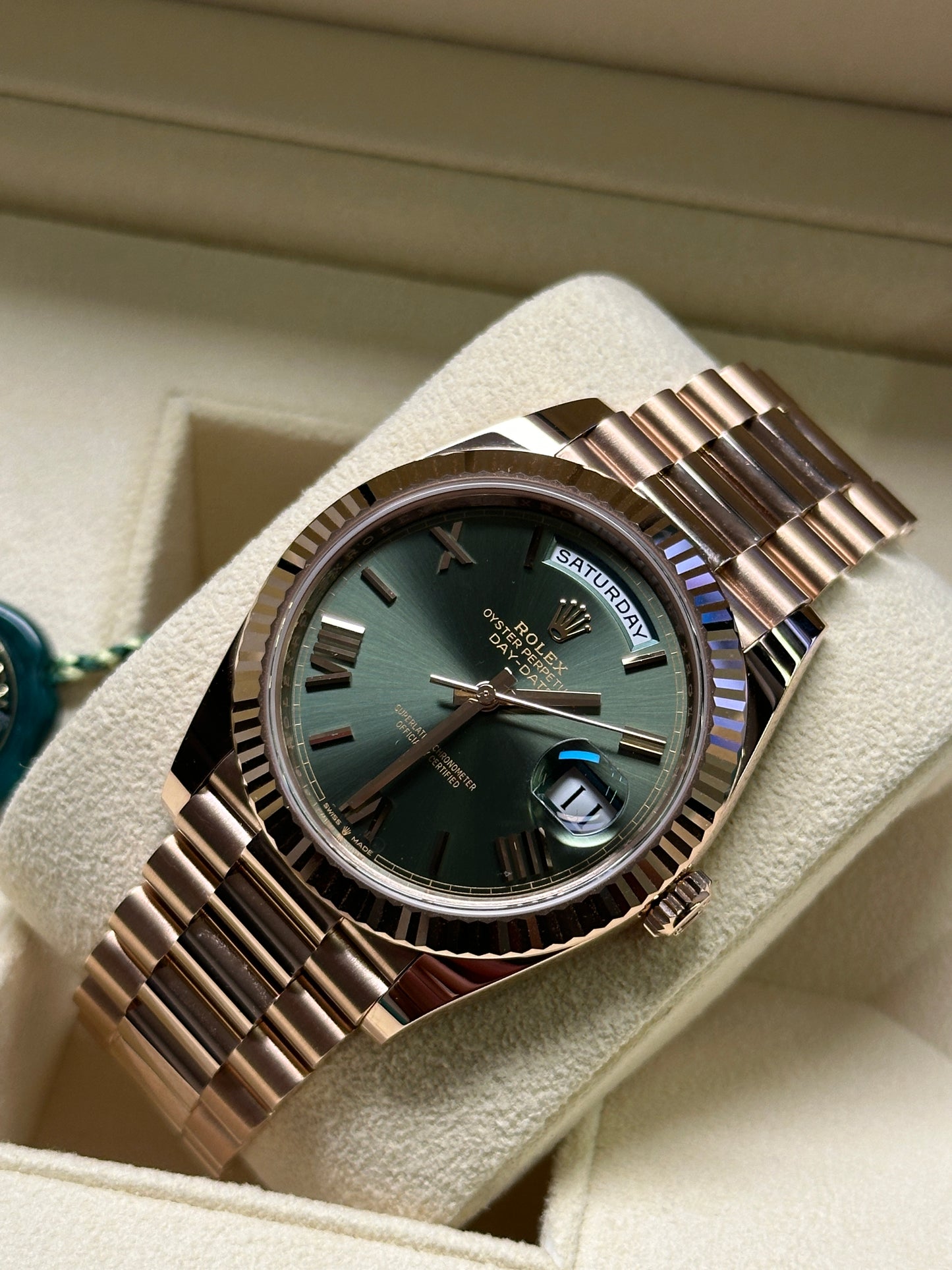 Rolex Day-Date 40 “Olive”, 2024